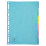 Exacompta Register A4 6tlg Manila 400g AQUAREL