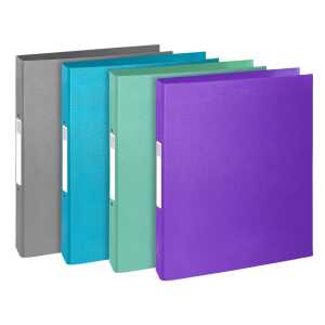 Exacompta Ringbuch karton 2r 30mm A4 TEKSTO sort