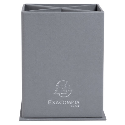 Exacompta Exacompta 67962D Briefablage & Sortierbox Aquarel aus extra starkem Karton mit 3 Fächern abgestuft 25x10x14 cm für Briefe in DL und C6 und Stifte Pastellfarbe Blau Briefablage Ablagekorb Ablagebox