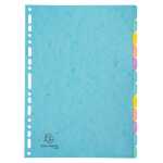 Exacompta Register A4 12tlg Manila 400g AQUAREL