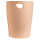 ECOBIN Papkorb Aquarel korallenrot