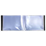 Exacompta Sichtmappe PP A3 20 Hüllen OPAK schwarz