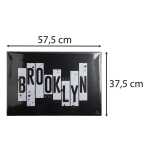 Unterlage fest PVC 37,5x57,5 Brookl