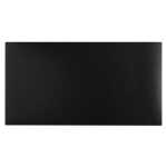 Schreibtischunterlage Home Office 35 x 60 cm - Farbe schwarz/rot