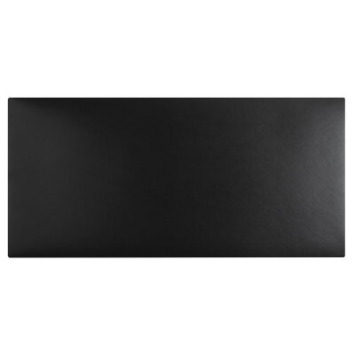 Exacompta Exacompta - 29141E - 1 Schreibtischunterlage Home Office - aus Kunstleder Polyurethan zweifarbig - weich und robust - Format 40 x 80 cm - Farbe schwarz/rot - Lieferung gerollt