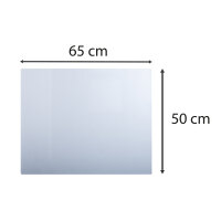 Exacompta Schreibunterlag PVC 50x65cm kristall