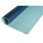 Unterlage PU 43x90cm blau/blaugrün