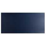 Unterlage PU 43x90cm marine/himmel
