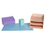 Set 3 Briefablg Kart Aquarel Korall