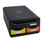 SMALL-BOX Mini 3 Schubladen 347 x 278 x 130 mm - Harlequin