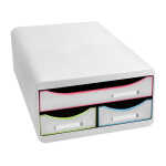 SMALL-BOX Mini 3 Schubladen 347 x 278 x 130 mm -...