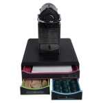 SMALL-BOX Mini 3 Schubladen 347 x 278 x 130 mm - schwarz/arlequin/schw