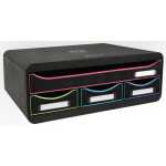 TOOLBOX MINI - Box mit 4 Schubladen schwarz/arlequin/schwarz