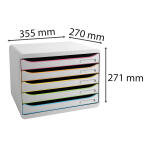 BIG-BOX PLUS HORIZON - 5 Schubladen für A4+