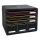 STORE-BOX 6 Schubladen 3 Schubladen für A4+ Schwarz/Arlequin/Schwarz