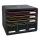 STORE-BOX 6 Schubladen 3 Schubladen für A4+ Schwarz/Arlequin/Schwarz