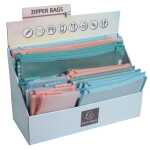 Displ Etui Zip EVA Chrom Pastel st