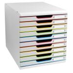 Schubladenbox 10 Schubladen für A4+ Unterlagen...