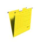 Hängemappe UniReg, 230g/m²-Kraftkarton, seitlich offen, 5er Poly gelb