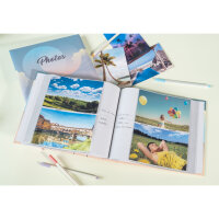 Exacompta Exacompta 62333E Fotoalbum mit Taschen SUNSET 300 Fotos 10 x 15 cm 100 Seiten Format 22,5 x 32,5 cm Einband mit matter Laminierung trendiger Druck