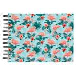 Spiralalbum 50s weis 23x16 Flamingo