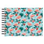 Spiralalbum 50S weiss 23x16 Flamingo