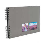 Spiralalbum 50S sw 32x22 Milano gr
