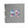 Spiralalbum 60S sw 32x32 Milano gr
