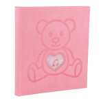Fotoalbum Teddy Bär rosa 60S 29x32