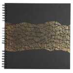 Spiralalbum 60s sw 32x32cm Aramy