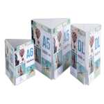 Dreieck Tischaufsteller DL Hoch