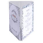 Dreieck Tischaufsteller A5 Hoch