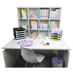 Exacompta ECOBIN Papierkorb Aquarel farbsort.