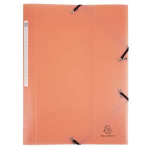 Sammelm 3Kl PP A4Chrom Pastel Koral