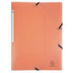 Sammelm 3Kl PP A4 Chrom Pastel Koral