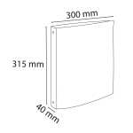 Exacompta RB_M A4 4D25 Aquarel gn 10_720 EXAC