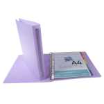 Ringb 4R 30mm PP A4 Chrom Pastel Li