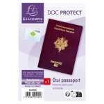 Exacompta Exacompta Passport Wallet Schutzhülle 10 Stück