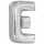Folienballon Buchstabe E 194099034654