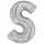 Folienballon Buchstabe S 194099034791