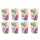Becher Balloons, 8 Stück, 250 ml, Papier, Luftballon, Pappbecher,