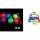 Pufferball mit Licht 5cm 3588270011386