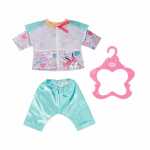Zapf Creation 832622 BABY born Freizeitanzug Aqua 43cm...