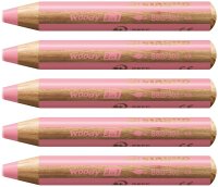 STABILO woody 3 in 1 pastellpink