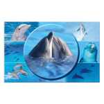 Herma Schreibunterlage Karton 55 x 35 cm Delfine