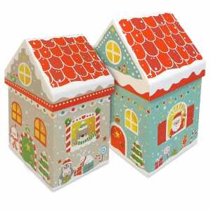Kartonage X-mas Houses 4014995319814