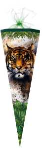 Nestler Schultüte Tüllv. 50 cm rund Tiger
