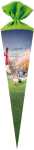 Nestler Schultüte Filzv. 70 cm rund Kicker