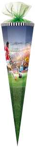 Nestler Schultüte Tüllv. 85 cm 6-eckig Kicker