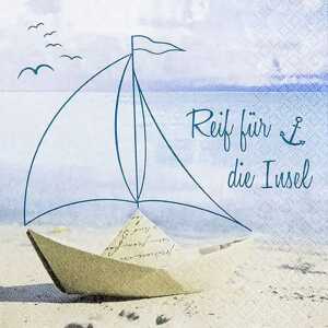 Motivserviette 33x33cm Maritim HOME F. 212215